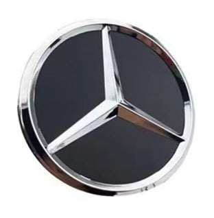 Mercedes-Benz Wheel Centre Caps — Matte Black